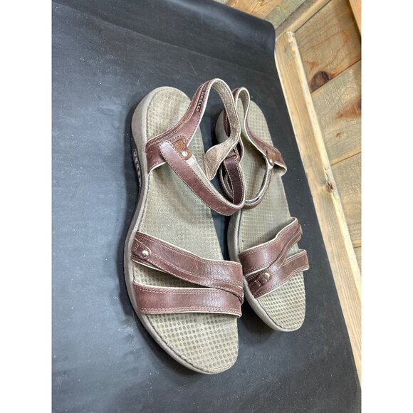 Merrell Dahlia Coffee Bean Womens Sandals Size 10 Adjustable Straps Durable Ligh - Picture 2 of 6